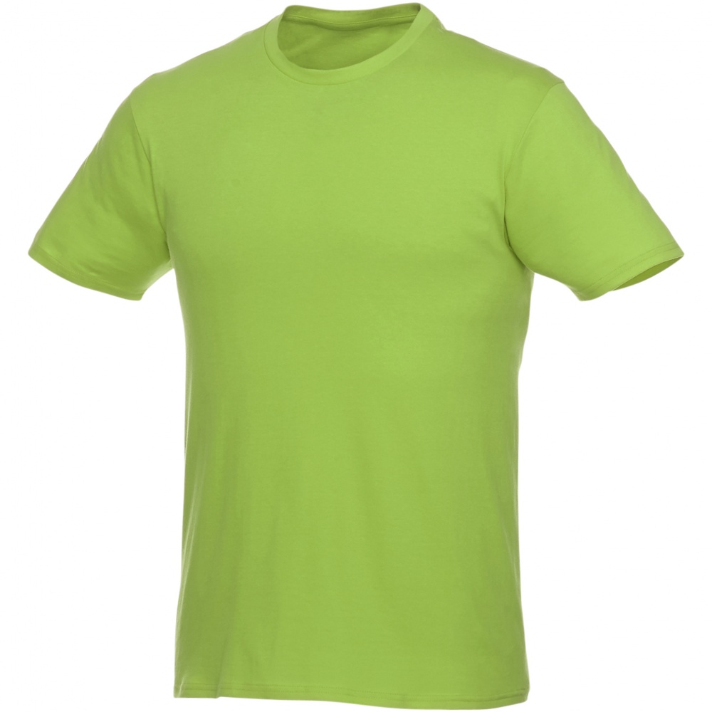Logotrade business gift image of: Heros short sleeve unisex t-shirt, light green