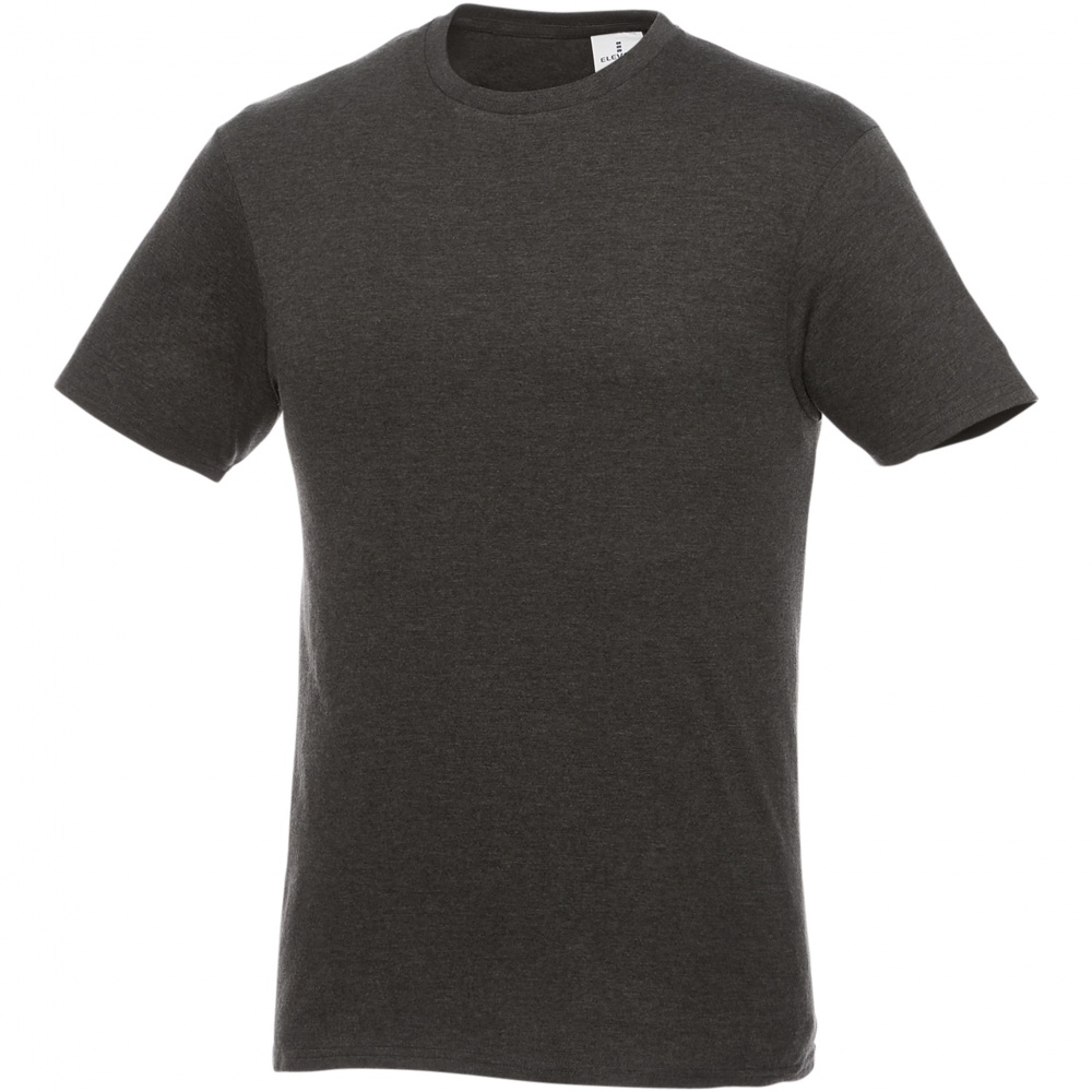 Logo trade promotional merchandise photo of: Heros short sleeve unisex t-shirt, dark grey