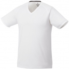 Amery men's cool fit v-neck shirt, white