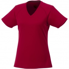 Amery women's cool fit v-neck shirt, red