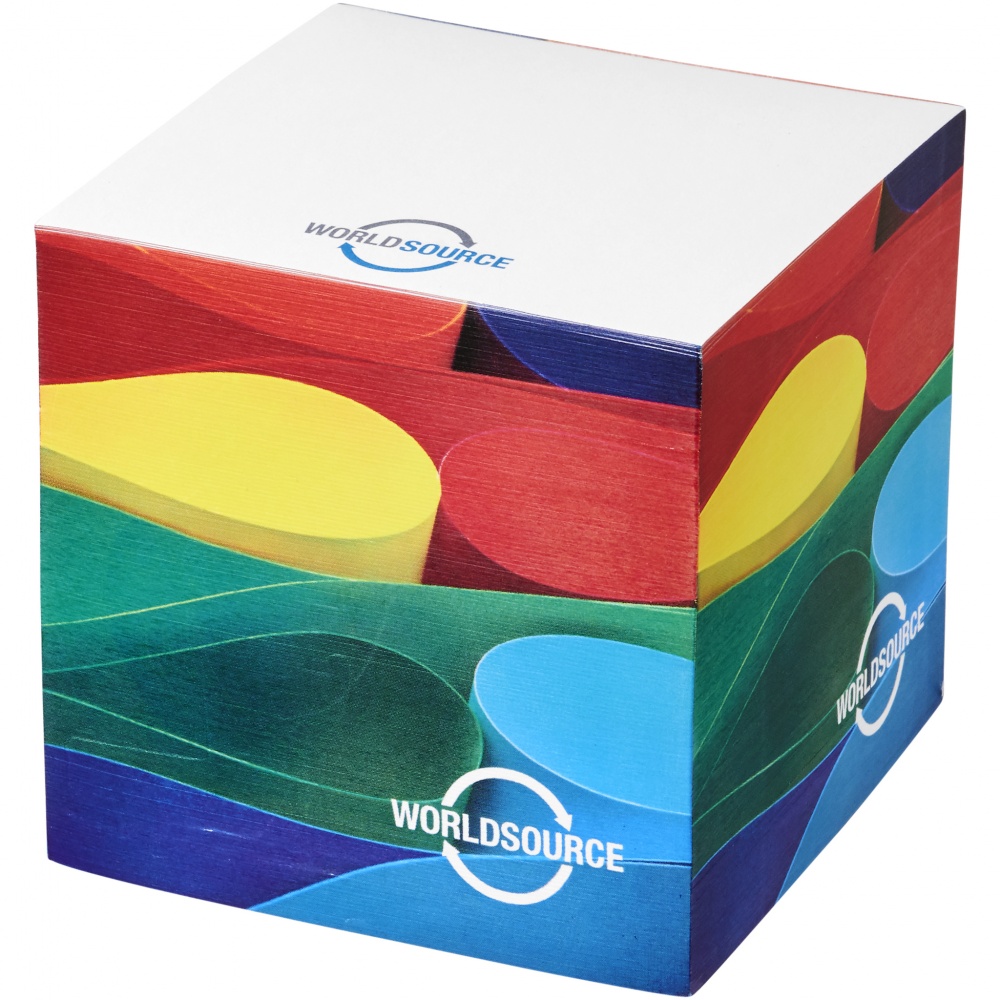 Logotrade corporate gift image of: Cube memo block small