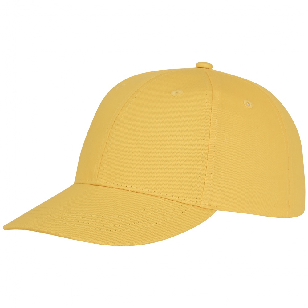 Logotrade promotional items photo of: Ares 6 panel cap, yellow