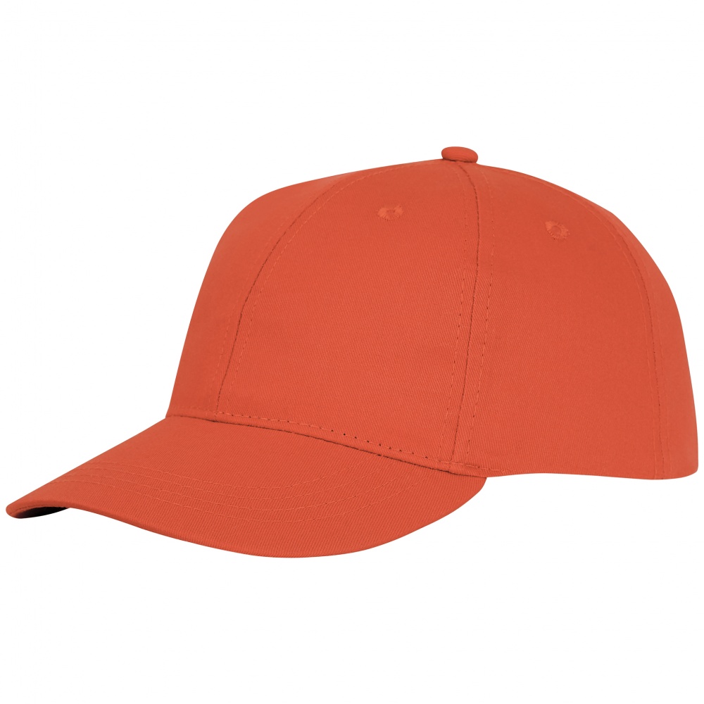 Logo trade advertising products picture of: Ares 6 panel cap, orange