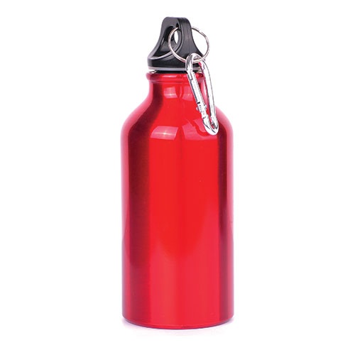Logotrade promotional merchandise picture of: Drinking bottle 400 ml, Red