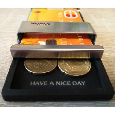 Logo trade advertising products image of: Vurle cardholder, black