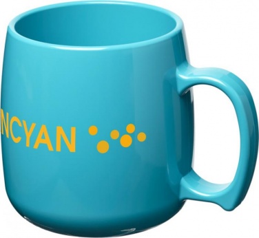 Logo trade corporate gift photo of: Classic 300 ml plastic mug, light blue