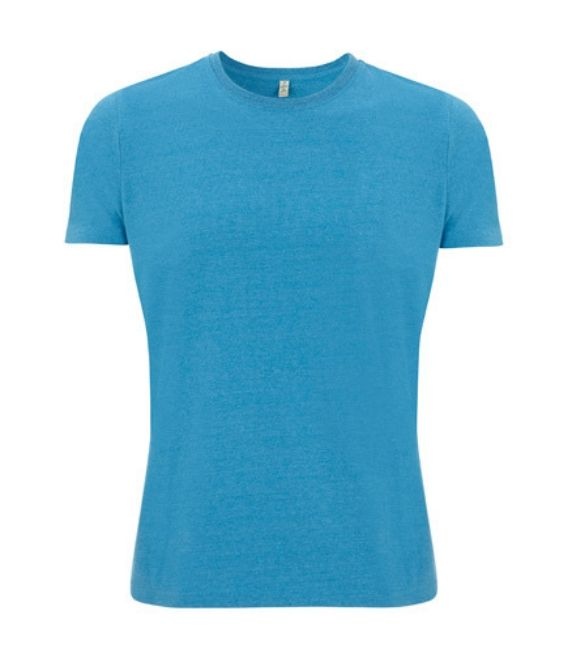 Logo trade corporate gift photo of: Salvage unisex classic fit t-shirt, melange blue