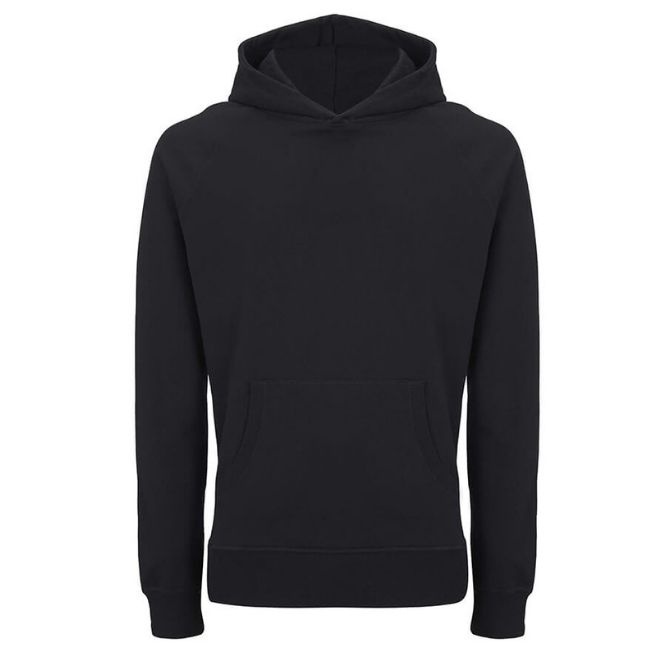 Logo trade promotional items image of: Salvage unisex pullover hoody, black