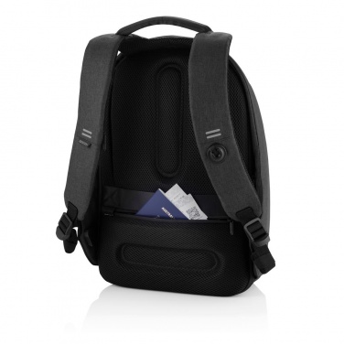 Logo trade promotional giveaway photo of: Bobby Pro anti-theft backpack, black