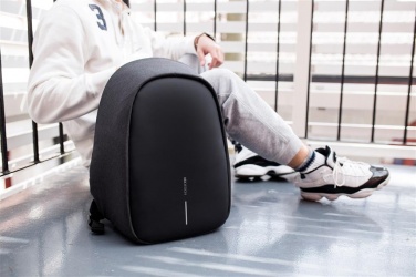 Logo trade promotional products image of: Bobby Pro anti-theft backpack, black