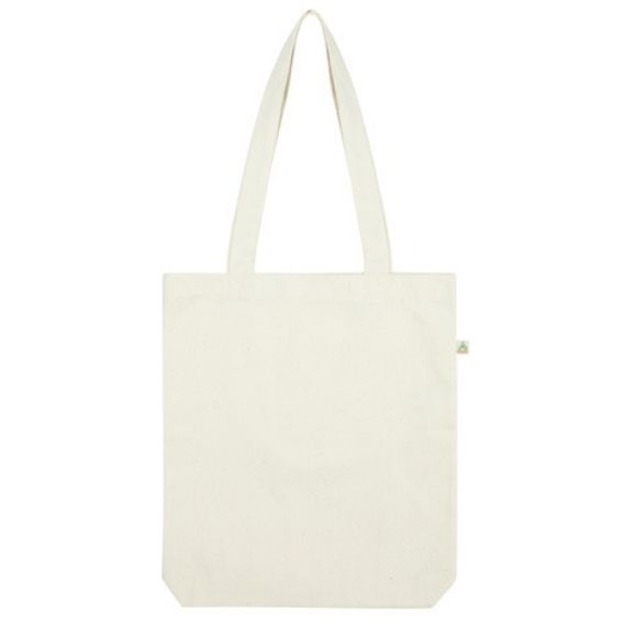 Logo trade promotional items picture of: Shopper tote bag, natural white