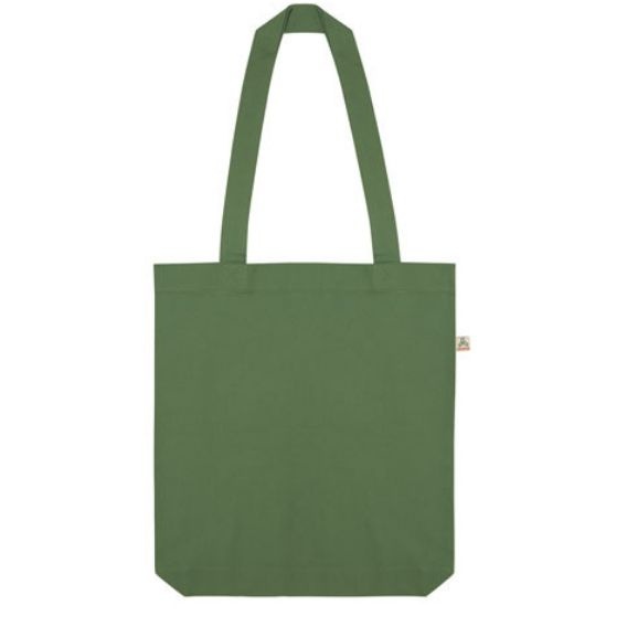 Logo trade promotional merchandise picture of: Shopper tote bag, leaf green