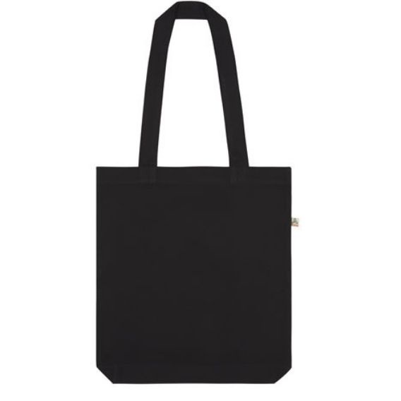 Logo trade advertising product photo of: Shopper tote bag, black