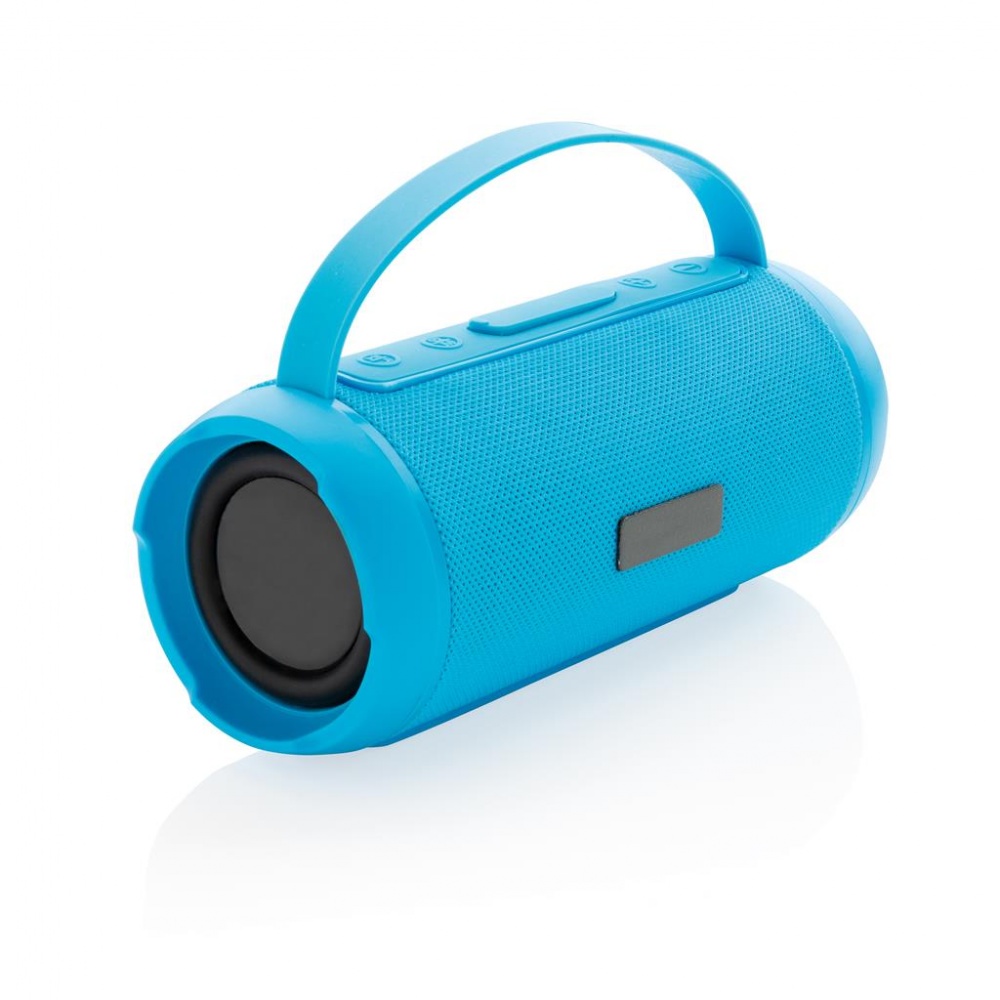 Logotrade promotional merchandise photo of: Soundboom waterproof 6W wireless speaker, blue