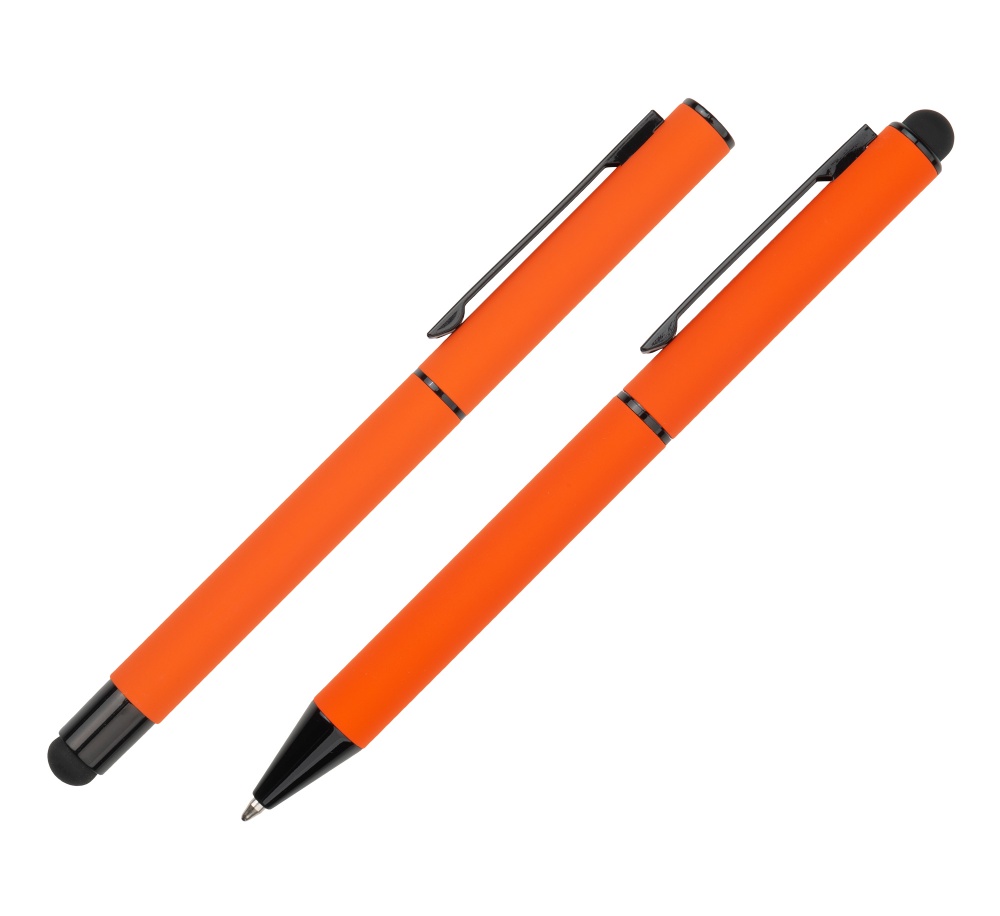 Logotrade corporate gift image of: Writing set touch pen, soft touch CELEBRATION Pierre Cardin