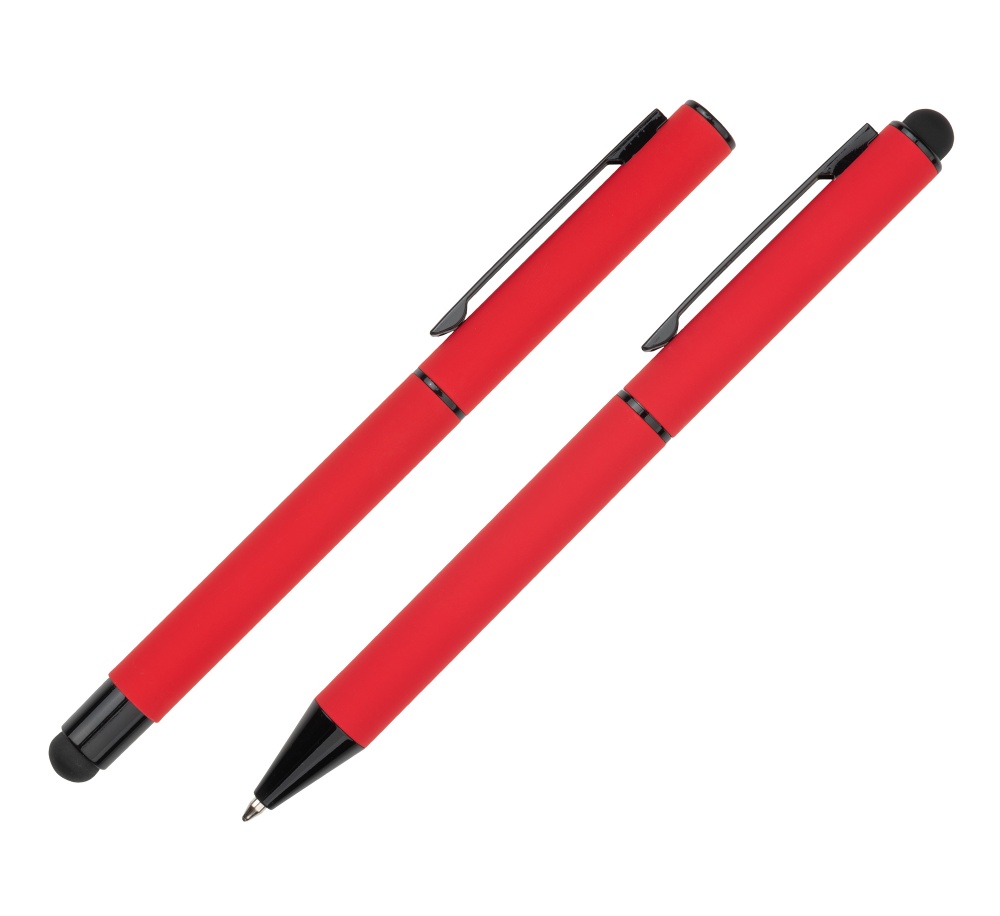 Logotrade promotional merchandise photo of: Writing set touch pen, soft touch CELEBRATION Pierre Cardin