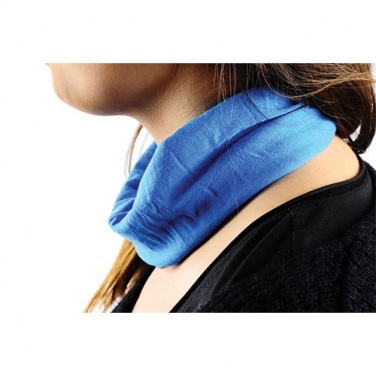 Logo trade business gifts image of: Multifunctional neck warmer, Yellow