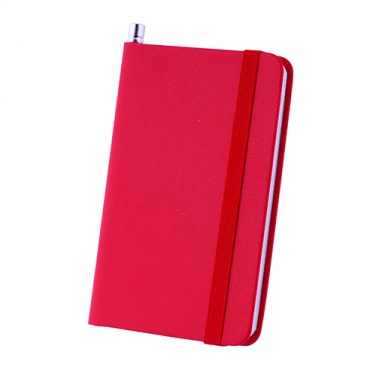 Logotrade business gifts photo of: Notebook A7, Red