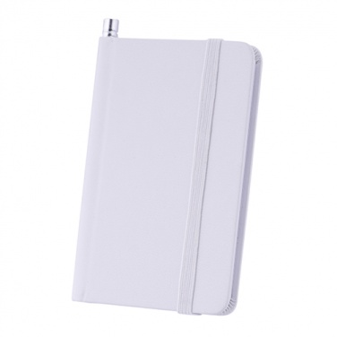 Logotrade business gifts photo of: Notebook A7, White