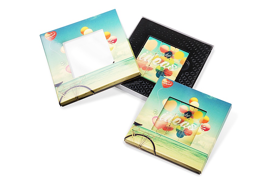Logo trade promotional items picture of: Print me choco memory 9