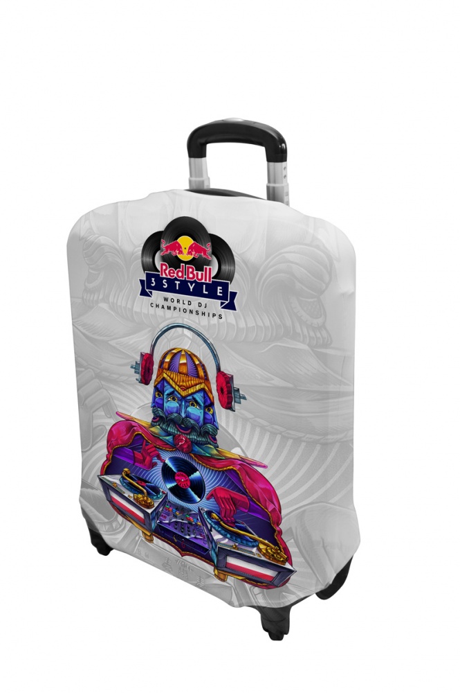 Logo trade advertising products image of: Suitcase cover