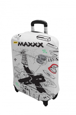 Logo trade advertising products picture of: Suitcase cover