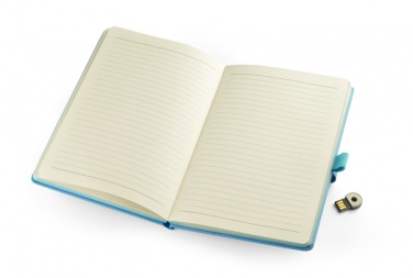 Logo trade promotional gift photo of: Notebook MIND with USB flash drive 16 GB, A5