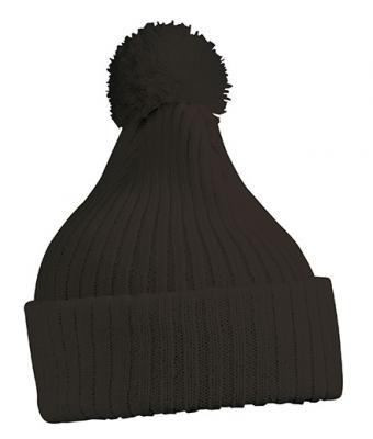 Logo trade promotional giveaways picture of: Knitted Hat with Pompon, must