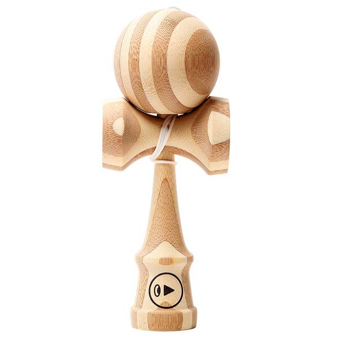 Logo trade promotional merchandise picture of: Kendama Play Pro II Bamboo 18,5 cm