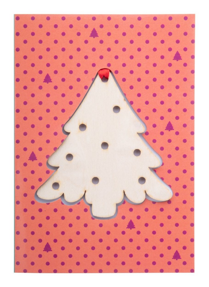 Logotrade promotional item image of: TreeCard Christmas card, tree