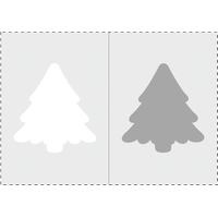 Logotrade promotional product image of: TreeCard Christmas card, tree