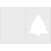 Logo trade corporate gifts image of: TreeCard Christmas card, tree