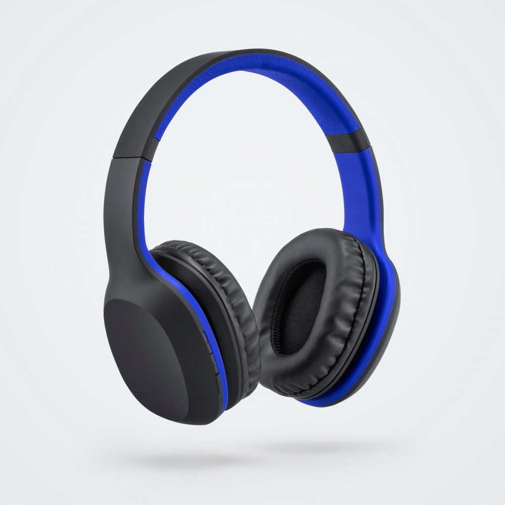 Logotrade promotional product picture of: Wireless headphones Colorissimo, blue