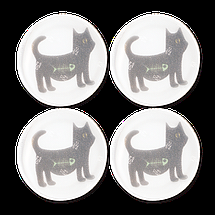 Logo trade promotional items image of: Reflective sticker set, circles
