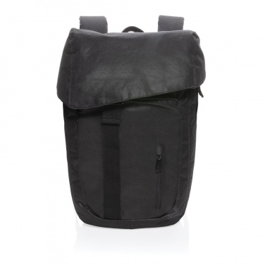Logotrade promotional merchandise image of: Osaka  rPET backpack, black