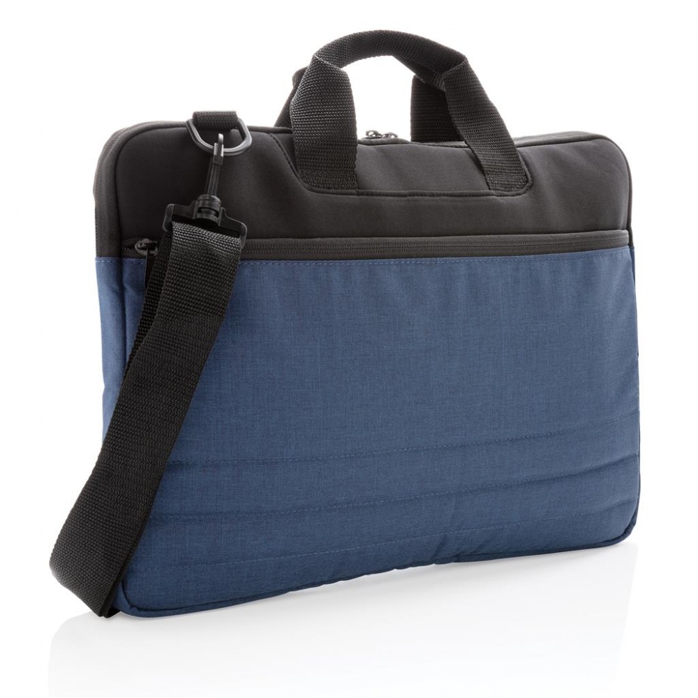 Logotrade corporate gifts photo of: Computer bag for documents and 15" laptop, blue