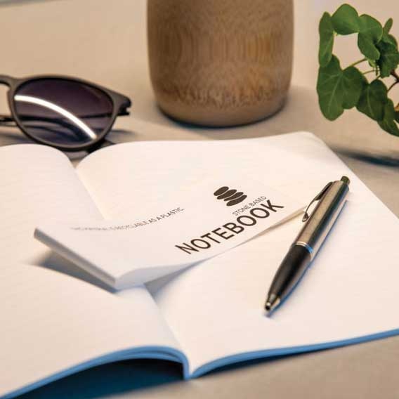 Logo trade business gift photo of: Stonebook, white