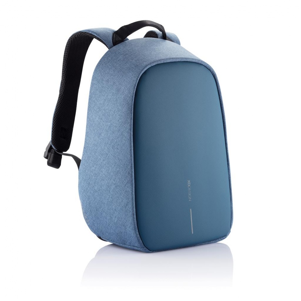 Logotrade promotional giveaway picture of: Bobby Hero Small, Anti-theft backpack, blue