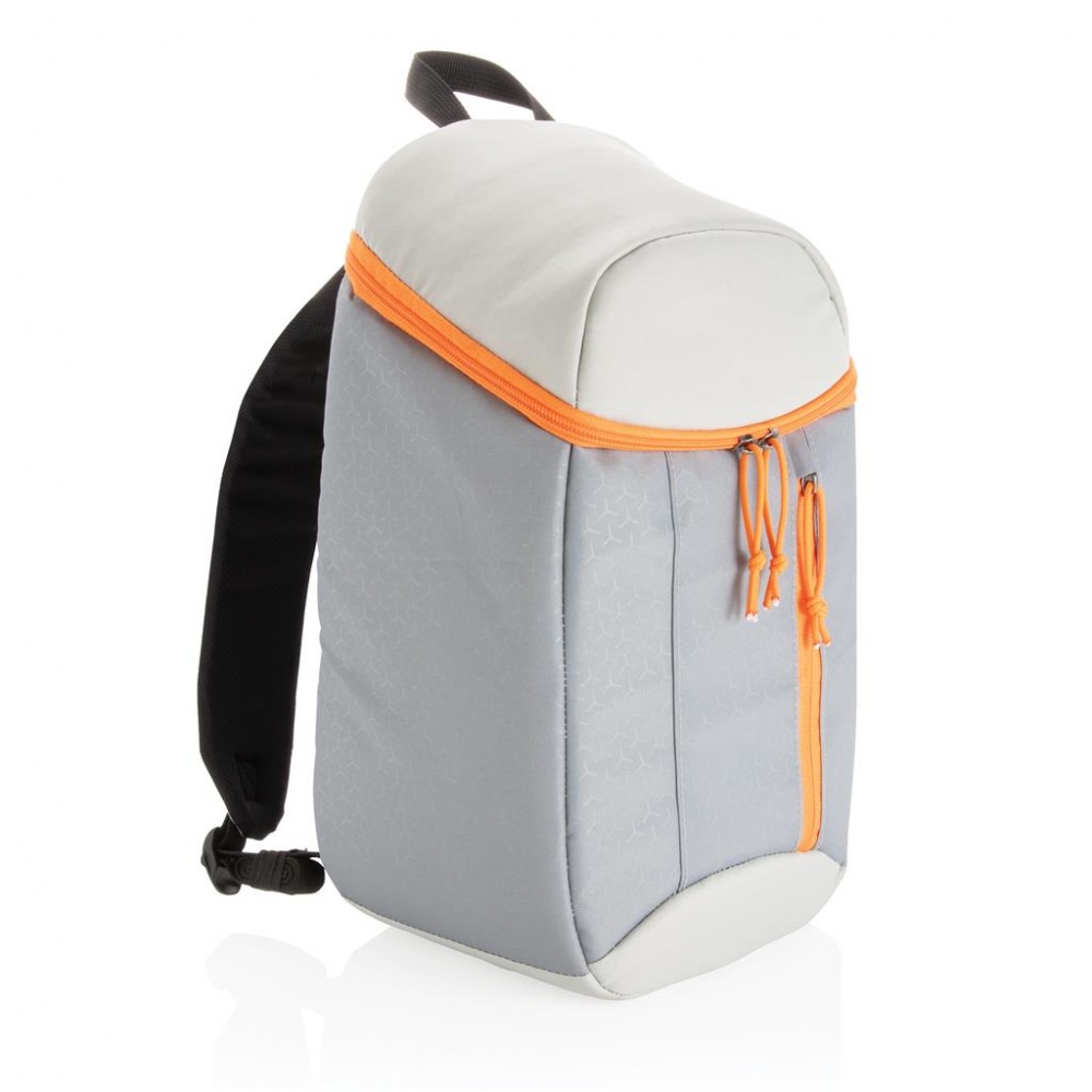 Logotrade promotional gift image of: Hiking cooler backpack 10L, grey