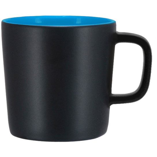 Logotrade promotional giveaway picture of: Ebba mug 25cl, black/blue