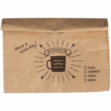 Logo trade business gift photo of: Insulated bag -retro design, Beige