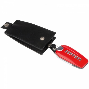 Logo trade corporate gifts picture of: RFID Key case, Black/White