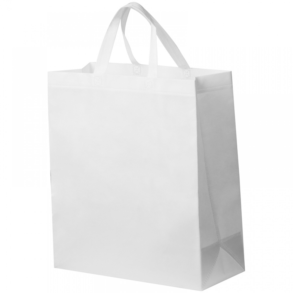 Logotrade corporate gift image of: Non woven bag - large, White