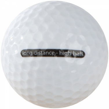 Logotrade promotional gift picture of: Golf balls, White