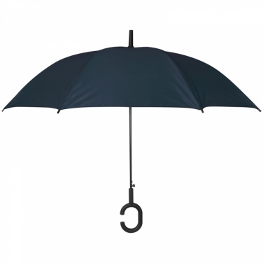 Logo trade advertising products picture of: Hands-free umbrella, Blue