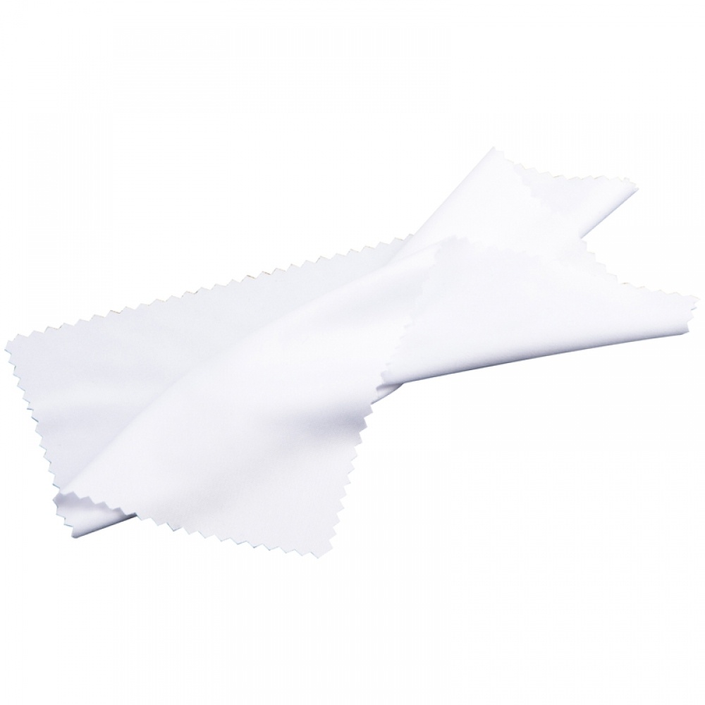 Logo trade promotional gifts picture of: Cleaning cloth - for sublimation print, White