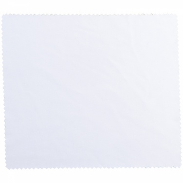 Logotrade promotional merchandise picture of: Cleaning cloth - for sublimation print, White