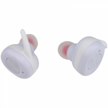 Logotrade advertising products photo of: In-ear headphones, White