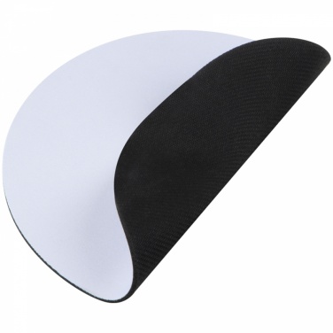 Logo trade corporate gifts picture of: Round mousepad, White