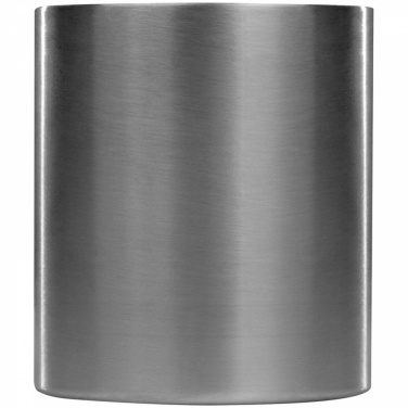 Logo trade promotional gifts picture of: Metal mug with snap hook, black